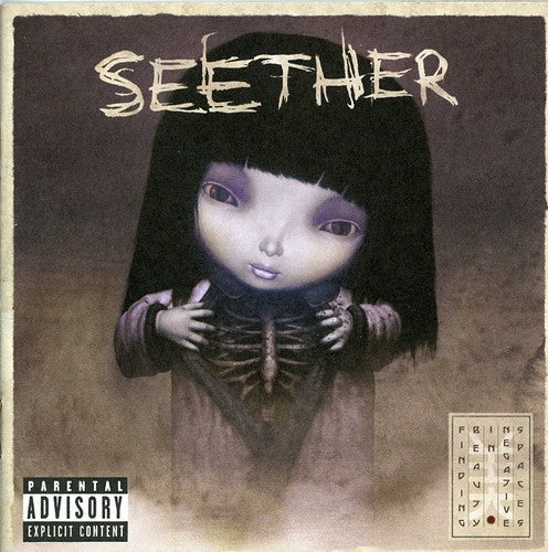 the album cover for Seether - Finding Beauty in Negative Spaces