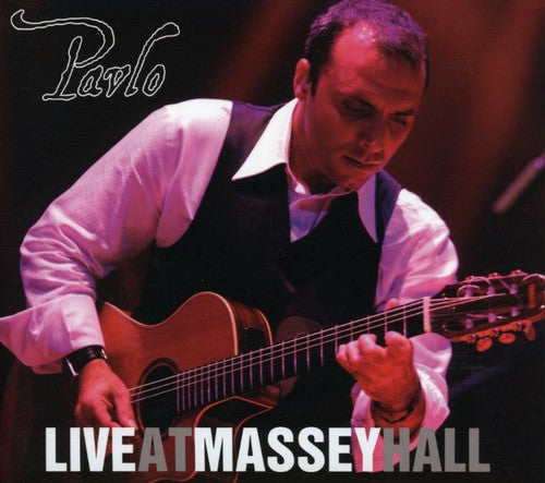 the album cover for Pavlo - Live at Massey Hall
