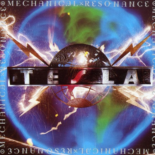 the album cover for Tesla - Mechanical Resonance