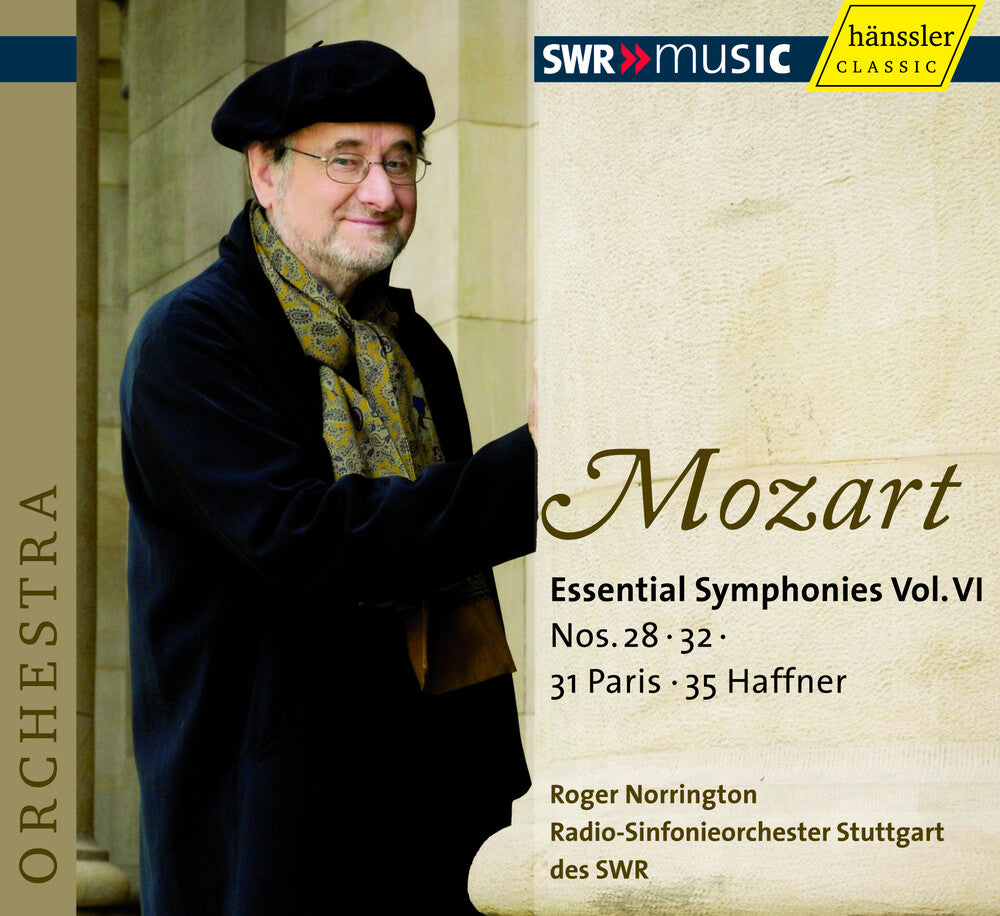 the album cover for W.A. Mozart - Essential Symphonies 6