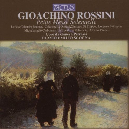 the album cover for Flavio Emilio Scogna - Petite Messe Solennelle