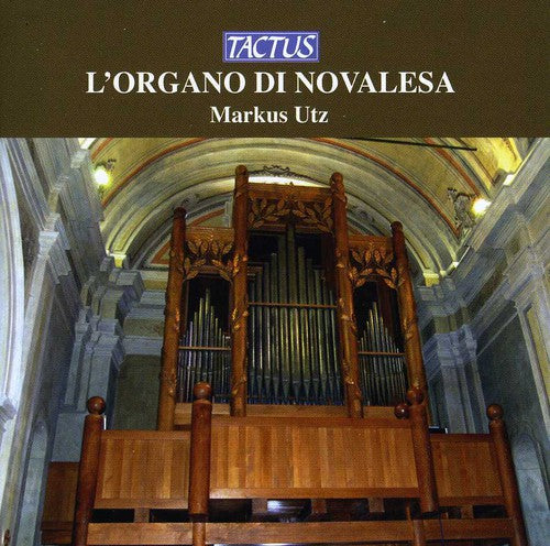 the album cover for Markus Utz - Organ of Novalesa
