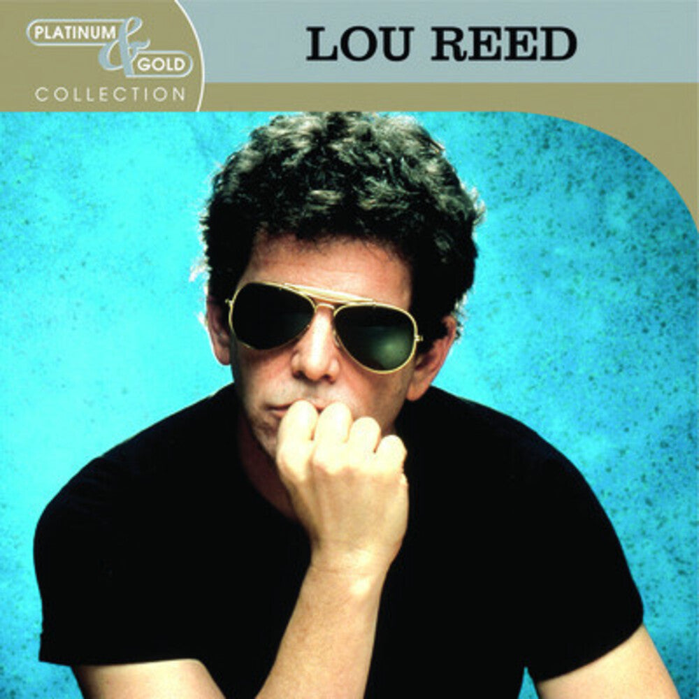 the album cover for Lou Reed - Platinum & Gold Collection
