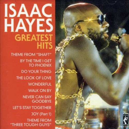 the album cover for Isaac Hayes - Greatest Hits