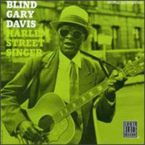 the album cover for Blind Davis Gary - Harlem Street Singer