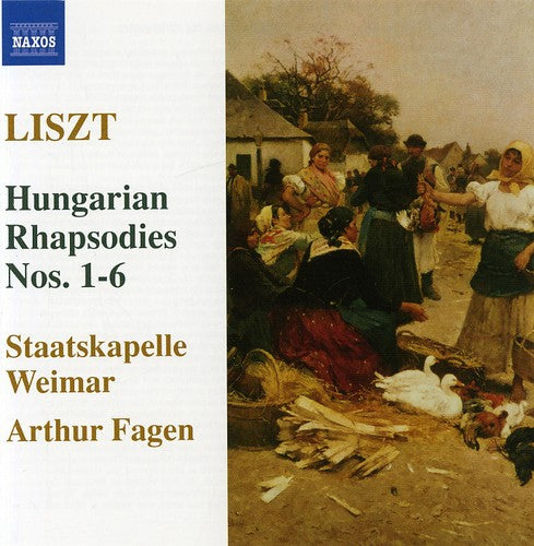the album cover for M. IPPOLITOV-IVANOV - Hungarian Rhapsodies 1-6