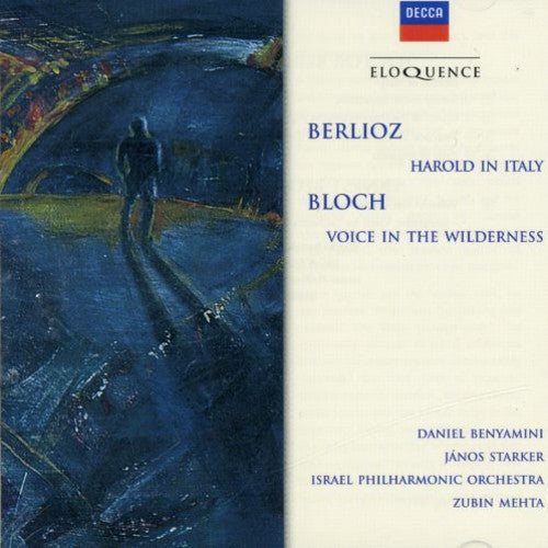 the album cover for H. BERLIOZ - Eloquence: Berlioz - Harold in Italy / Bloch Voice