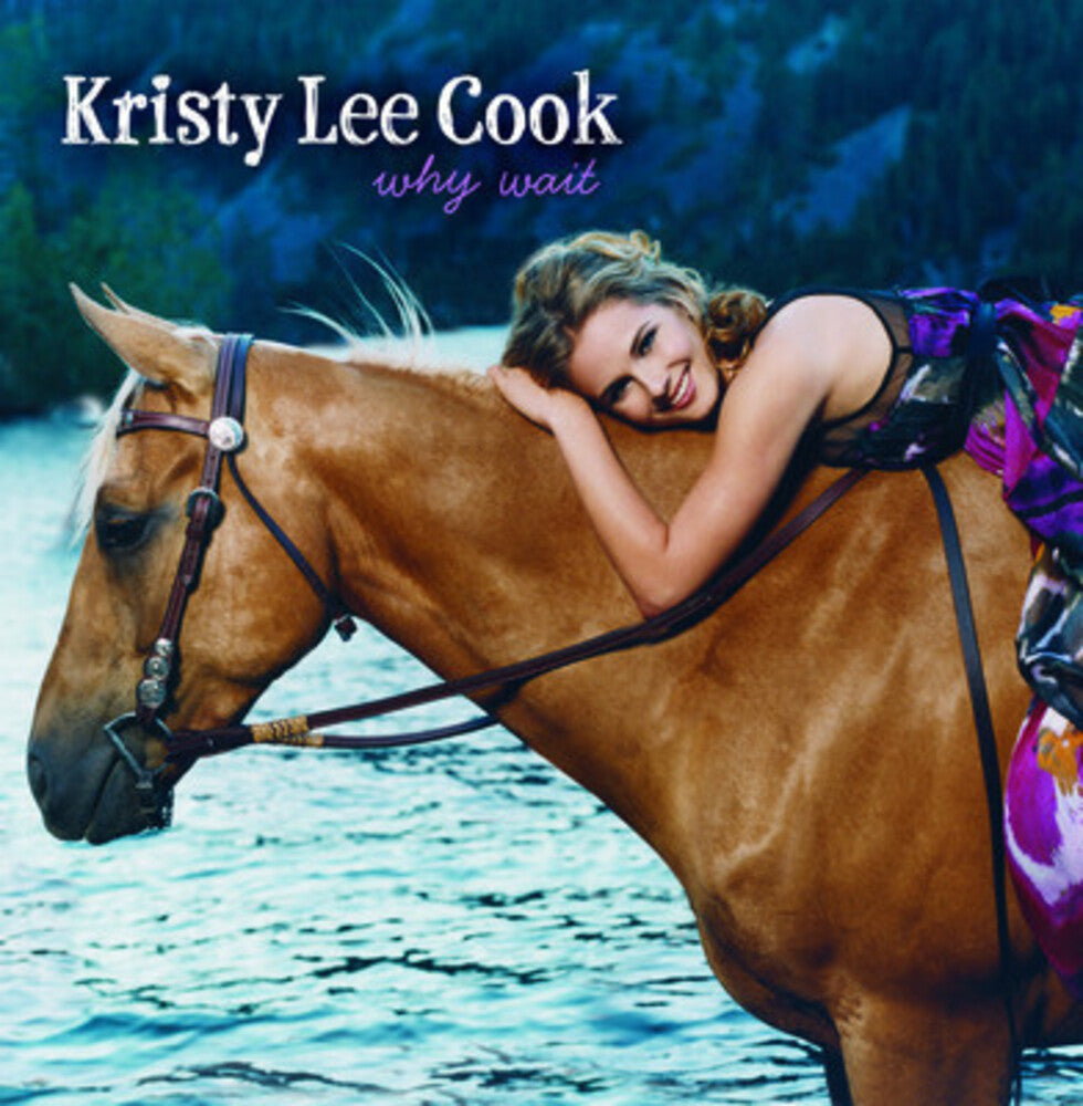 the album cover for Kristy Cook Lee - Why Wait