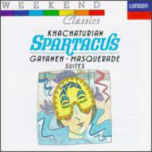 the album cover for London Symphony Orchestra - Spartacus / Gayanch & Masquerade Suites