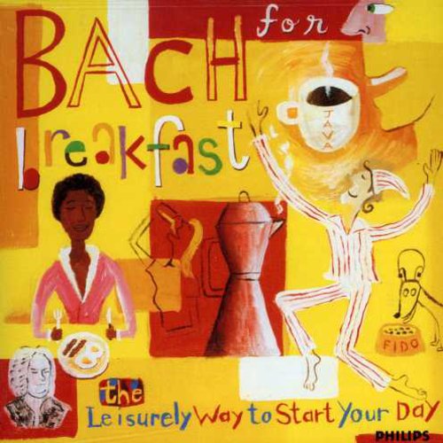 the album cover for R. Rachmaninov - Bach for Breakfast / Various