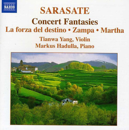 the album cover for Tianwa Yang - Concert Fantasies / la Forza Del Destino / Zampa