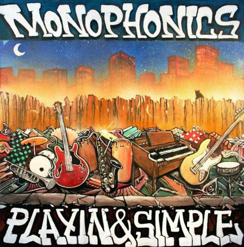 the album cover for The Monophonics - Playin & Simple