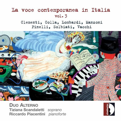 the album cover for Duo Alterno - Contemporary Voice in Italy 3
