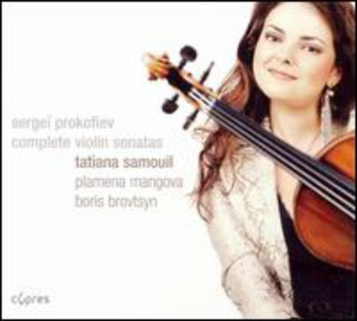 the album cover for Plamena Mangova - Complete Violin Sonata