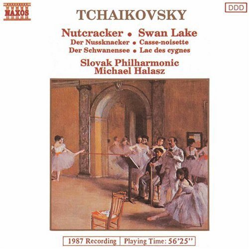 the album cover for Michael Halasz - Nutcracker / Swan Lake (HLTS)