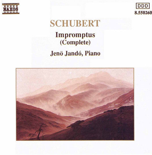 the album cover for Jenő Jandó - Impromptus