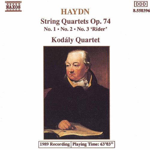 the album cover for Kodaly Quartet - String Quartets Opus 74, 1-3