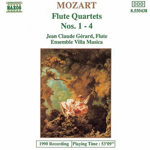 the album cover for Jean-Claude Gerard - Flute Quartets