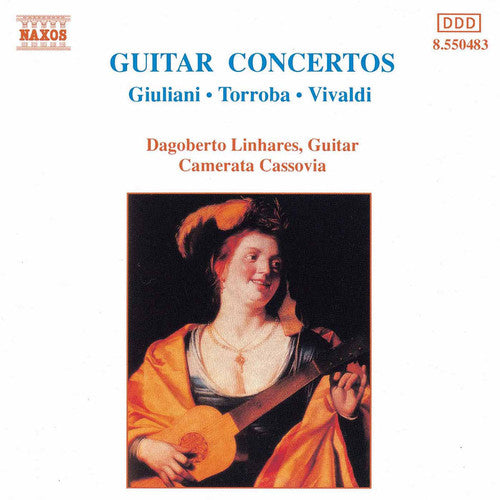 the album cover for DAGOBERTO LINHARES - Guitar Concertos