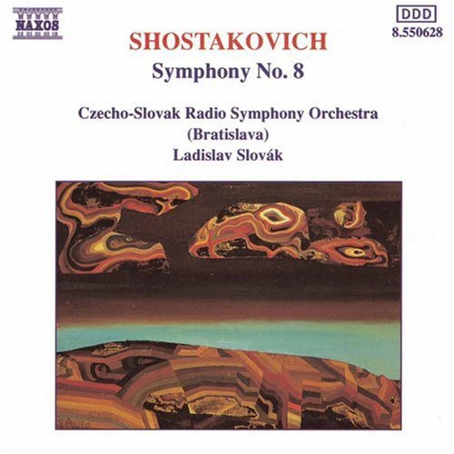 the album cover for Ladislav Slovak - Symphony 8