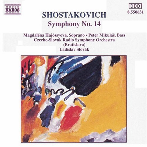 the album cover for Magdalena Hajossyova - Symphony 14