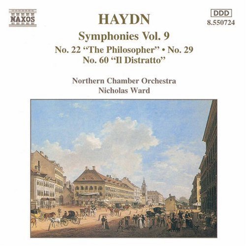 the album cover for Nicholas Ward - Symphonies 22, 29 & 60