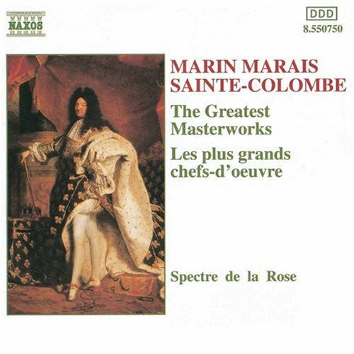 the album cover for Spectre De La Rose - Masterworks for Viols