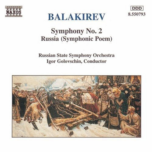 the album cover for Igor Golovschin - Symphony 2