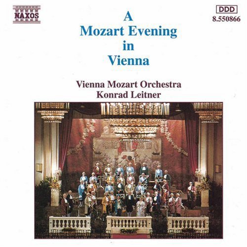 the album cover for Konrad Leitner - Evening in Vienna