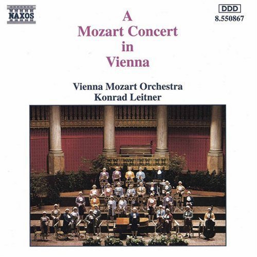 the album cover for Konrad Leitner - Concert in Vienna