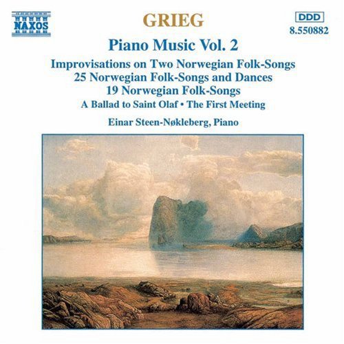 the album cover for Einar Steen-Nokleberg - Piano Music 2