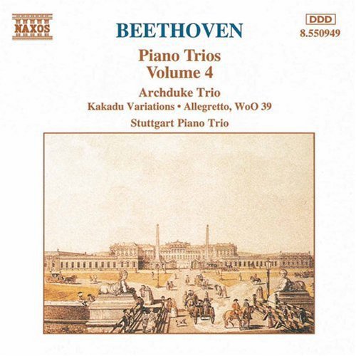 the album cover for Stuttgart Piano Trio - Piano Works 4