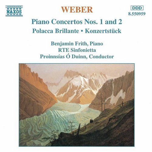 the album cover for Benjamin Frith - Piano Concertos 1 & 2