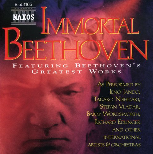the album cover for Various Artists - Immortal Beethoven / Various