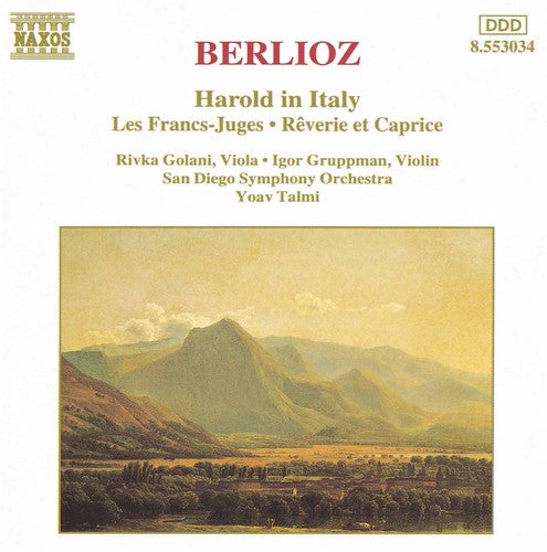 the album cover for Rivka Golani - Harold in Italy