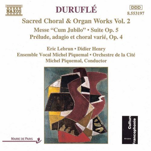 the album cover for Didier Henry - Sacred Choral Works 2 / Organ Works