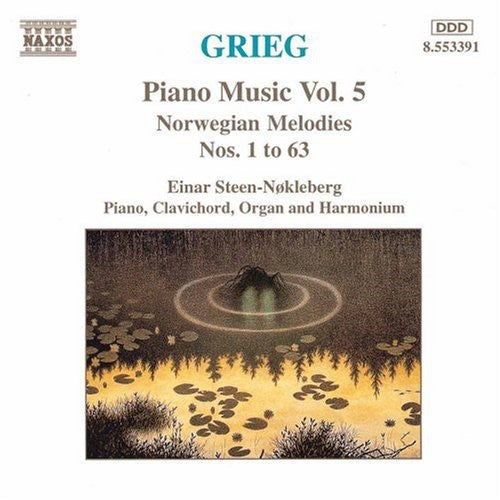 the album cover for Einar Steen-Nokleberg - Piano Music 5