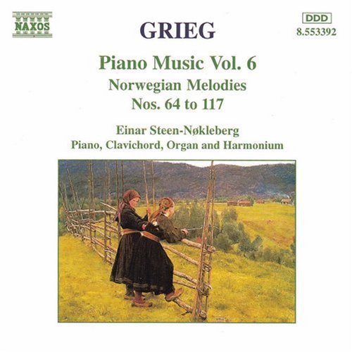 the album cover for Einar Steen-Nokleberg - Piano Music 6