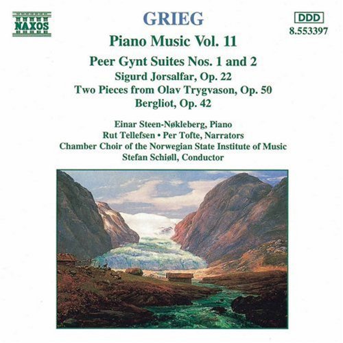 the album cover for Einar Steen-Nokleberg - Piano Music 11