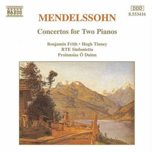 the album cover for Benjamin Frith - Concertos for 2 Pianos