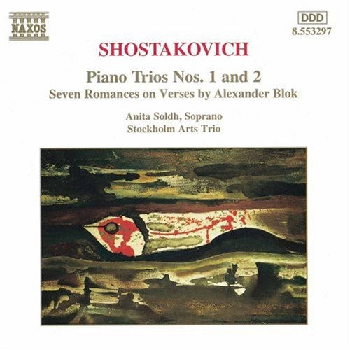 the album cover for Anita Soldh - Piano Trios