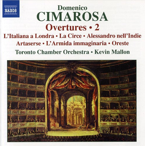 the album cover for U. WASSENAER - Overtures 2