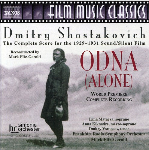the album cover for Dmitri Shostakovich - Odna (Alone)