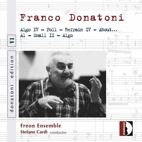 the album cover for Freon Ensemble - Donatoni Edition VI