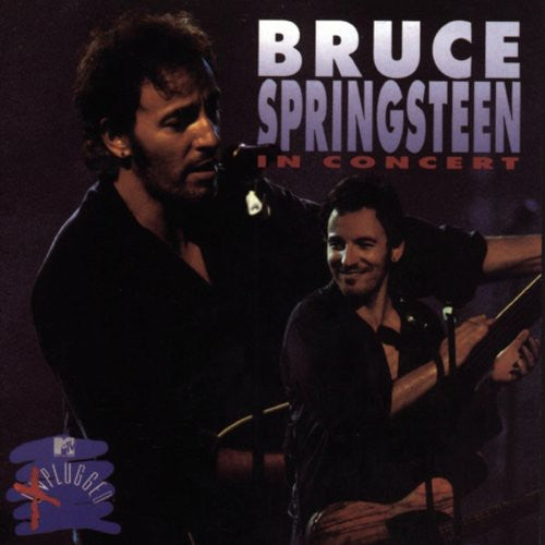 the album cover for Bruce Springsteen - Plugged - In Concert