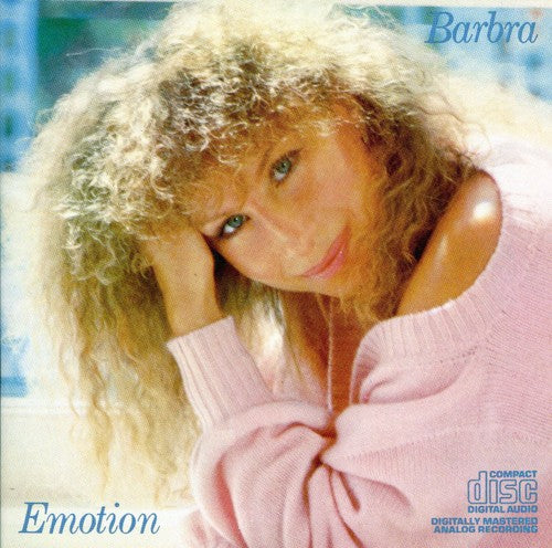 the album cover for Barbra Streisand - Emotion
