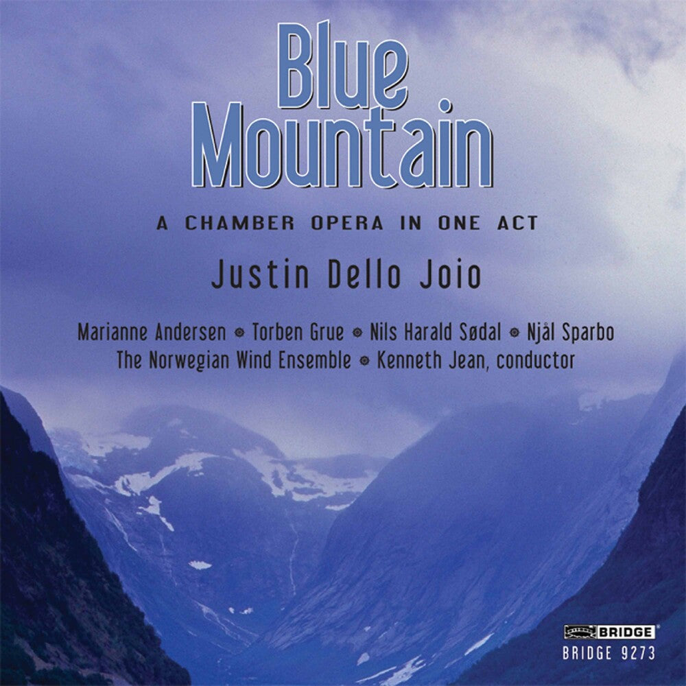 the album cover for Marianne Andersen - Blue Mountain