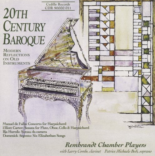 the album cover for Falla/Carter/Hurnik/Argento - 20th Century Baroque