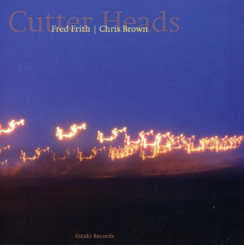 the album cover for Fred Frith - Cutter Heads