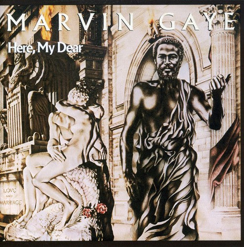 the album cover for Marvin Gaye - Here My Dear